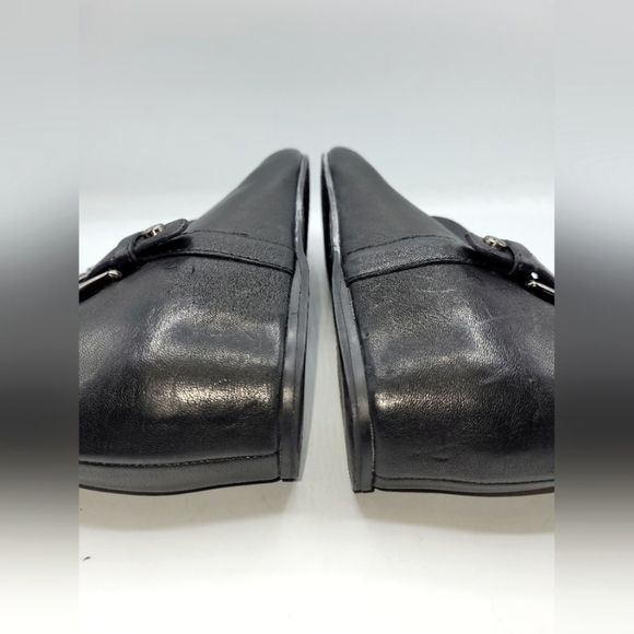 Stuart Weitzman Wedge Black Boots Rugerio Size 9 - Picture 11 of 16